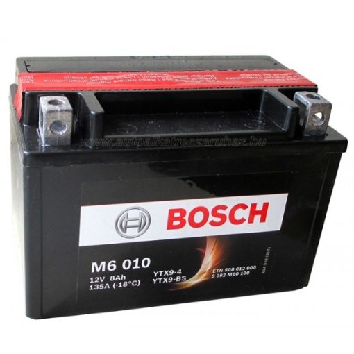 Bosch M6 010 YTX9-4/YTX9-BS AGM motorkerékpár akkumulátor - 508012008
