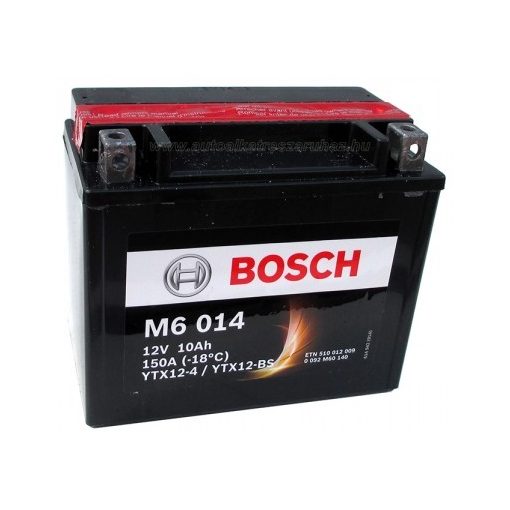 Bosch M6 014 YTX12-4/YTX12-BS AGM motorkerékpár akkumulátor - 510012009