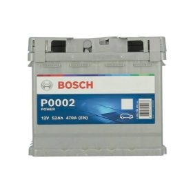  Bosch Power 12V 52ah 470A jobb+ autó akkumulátor (0092P00020)