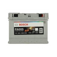   Bosch Power AGM 12V 60ah 680A Jobb+ autó akkumulátor (0092PA0050)