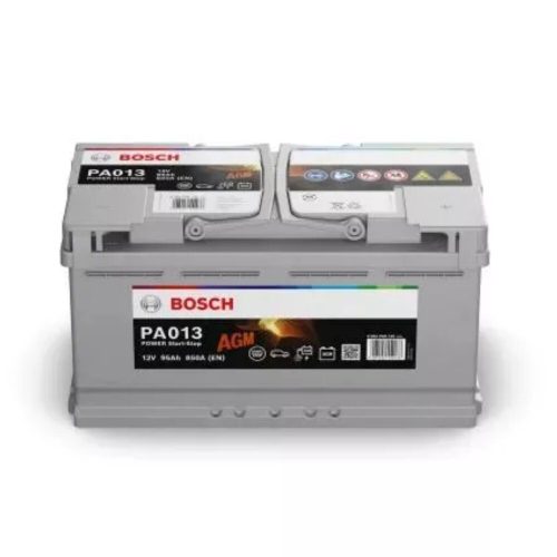 Bosch Power AGM 12V 95ah 850A Jobb+ autó akkumulátor (0092PA0130)