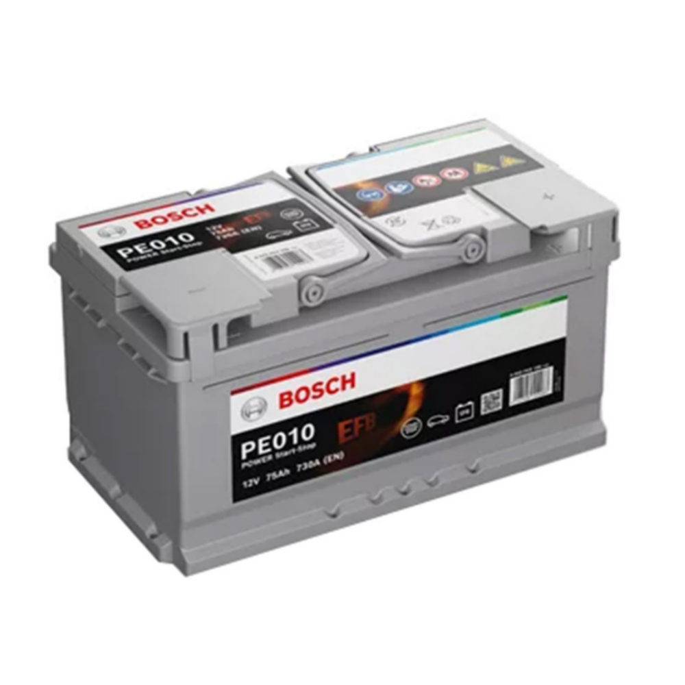 Bosch Power EFB 12V 75ah 730A Jobb autó akkumulátor 0092PE