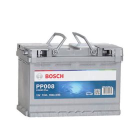   Bosch Power Plus 12V 77ah 780A jobb+ autó akkumulátor (0092PP0080)