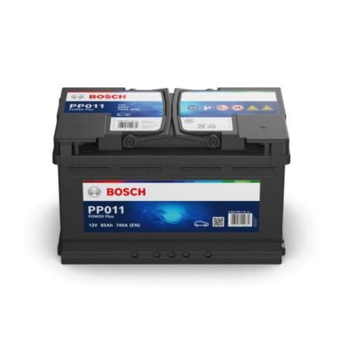 Bosch Power Plus 12V 85ah 740A jobb+ autó akkumulátor (0092PP0110)