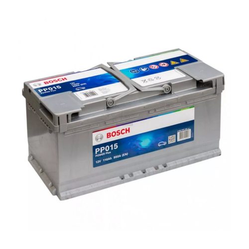 Bosch Power Plus 12V 110ah 950A jobb+ autó akkumulátor (0092PP0150)