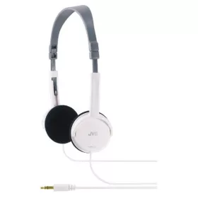  JVC HA-L50-W Fülre illeszkedő, összecsukható hagyományos fejhallgató fehér színben
