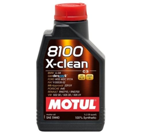 MOTUL 8100 X-clean 5W-40 1L motorolaj