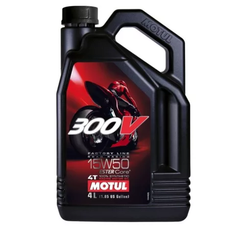 MOTUL 300V 4T FACTORY LINE 15W-50 4L verseny motorolaj