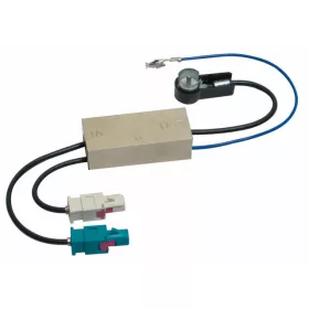   Phonocar 08549 Antenna adapter kábel fantomtáppal és dupla FAKRA csatlakozóval