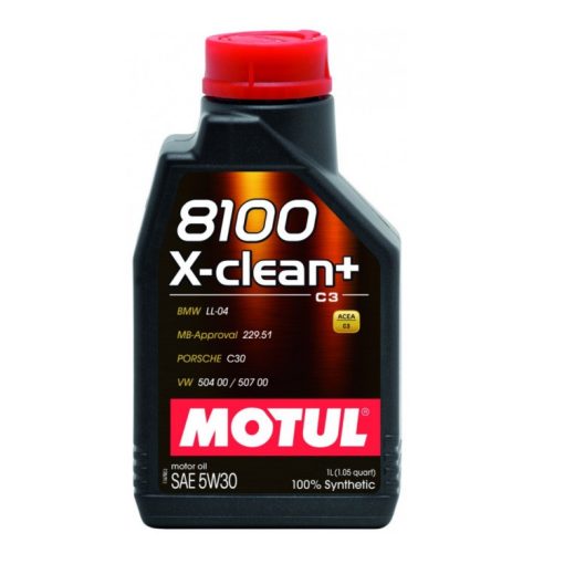 MOTUL 8100 X-Clean+ 5W-30 1L motorolaj