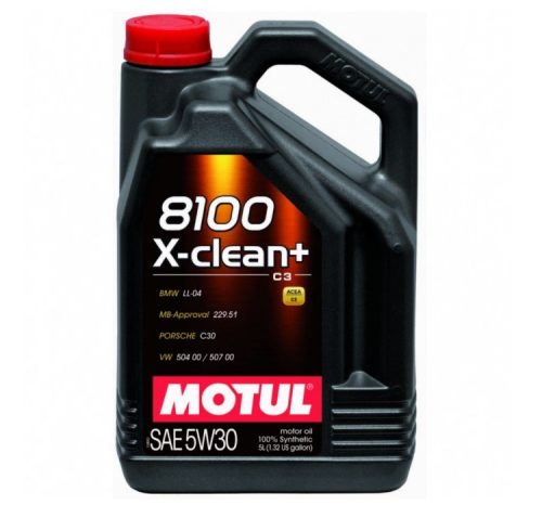 MOTUL 8100 X-clean + 5W-30 5L motorolaj