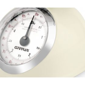 G3 Ferrari G20003 Mechanikus konyhai mérleg krém színben