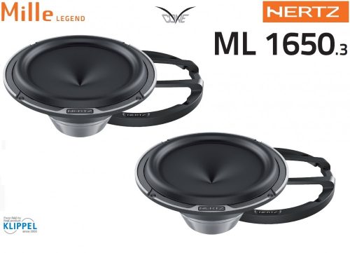 Hertz ML 1650.3 Mély-közép sugárzó, 250 W, 16,5 cm