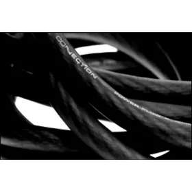   Connection PF 4BK.2 Kíváló minőségű autóhifi tápkábel, fekete színben, 18,7 qmm = 4 AWG