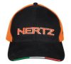 Hertz Hertz ORANGE/BLACK CAP Baseball sapka Hertz felírattal, narancs/fekete színben