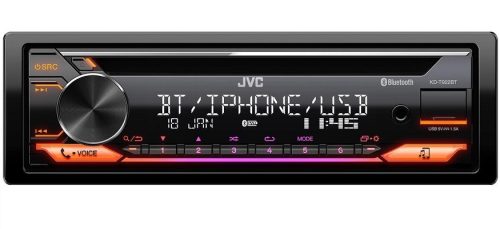 JVC KD-T922BT Autórádió USB bemenettel és Bluetooth csatlakozással, CD funkcióval