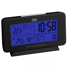   Trevi ME 3P08 Rádió vezérelt időjárás állomás fekete színben