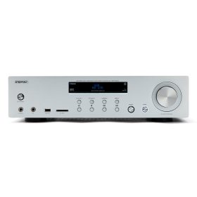   Aiwa AMU-120BTSR Sztereó integrált erősítő USB, SD bemenettel, Bluetooth funkcióval