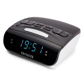 Aiwa CR-15 Rádiós ébresztőóra, fekete színben