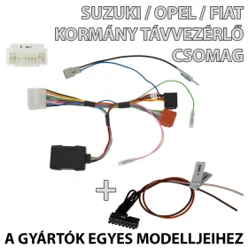   Dietz Suzuki/Opel/Fiat kormánytávvezérlő csomag Kormány interface kiegészítő OPEL, Suzuki, Fiat egyes autókhoz