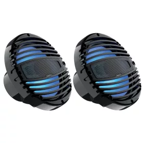   Hertz HMX 8 LD-TC Vízálló kétutas 20 cm-es koax hangszóró, fekete színben, LED világítással