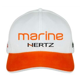   Hertz Hertz Marine White CAP Baseball sapka Hertz Marine felírattal, fehér színben