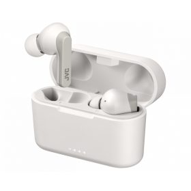 JVC HA-A9T-W Bluetooth fülhallgató, fehér színben