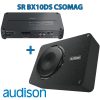 Audison SR BX10DS csomag SR 1.500 erősítő + AP BX10DS mélynyomóláda