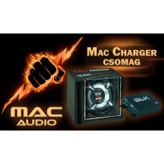   macAudio Mac Charger csomag Pro Charger mélynyomóláda és BLK 1000 erősítő autóhifi csomag