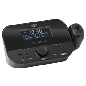   Trevi RC 85D8 DAB Digitális ébresztőórás rádió FM és DAB vevővel, időkivetítővel