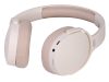 Trevi DJ 12E45 BT CREAM Digitális sztereó Bluetooth DJ fejhallgató, beépített médialejátszóval és FM rádióval