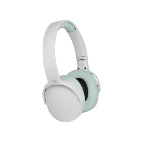   Trevi DJ 12E45 BT ZÖLD Digitális sztereó Bluetooth DJ fejhallgató, beépített médialejátszóval és FM rádióval
