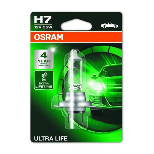 Osram Ultra Life H7 12V 55W autó izzó - 64210ULT-01B