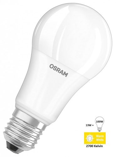 OSRAM Value CLA100 E27 13W (100W) 2700K - meleg fehér 1521lm LED