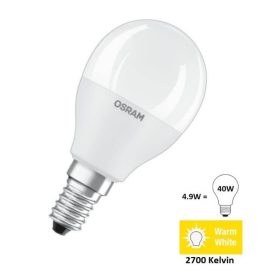   OSRAM Value CLP40 E14 4,9W (40W) 2700K meleg fehér 470lm LED