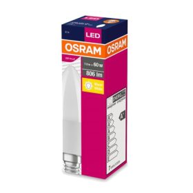   OSRAM Value CLB60 E14 7W (60W) 806lm 2700K - meleg fehér gyertya LED