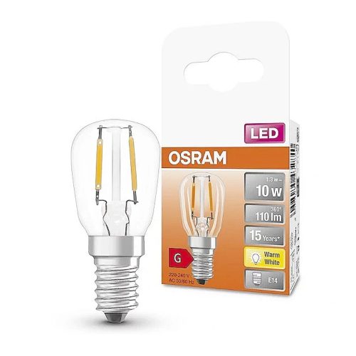 Osram LED Special T26 E14 1,3W (10W) 2700K meleg fehér 360° LED