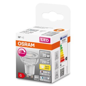   Osram LEDSStar GU10 3,7W (35W) 2700K meleg fehér 36° DIM LED
