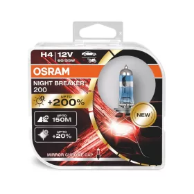  Osram Night Breaker 200 H4 12V 60/55W +200% autó izzó - duó csomag - 64193NB200-HCB