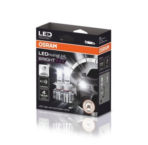 Osram LEDriving HL BRIGHT H7 / H18 12V 19W fényszóró LED - 64210DWBRT-2HFB