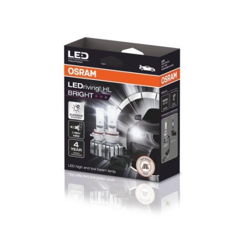 Osram LEDriving HL BRIGHT HB4 / HIR2 12V 19W fényszóró LED - 9006DWBRT-2HFB