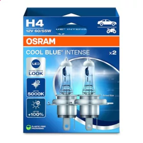   Osram Cool Blue Intense +100% H4 12V 55W autó izzó, duó csomag - 64193CBN-2HB
