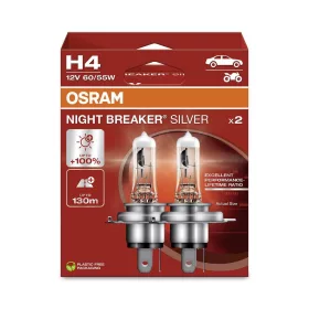   Osram Night Breaker Silver H4 12V 60/55W +100% autó izzó - 64193NBS-2HB