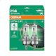 Osram Ultra Life H4 12V 60/55W P43t autó izzó, duó csomag - 64193ULT-2HB