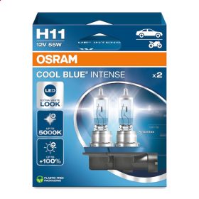   Osram Cool Blue NextGen H11 12V 55W +100% autó izzó, duó csomag  - 64211CBN-2HB