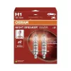 Osram Night Breaker Silver H1 12V 55W +100% autó izzó (2db) - 64150NBS-2HB