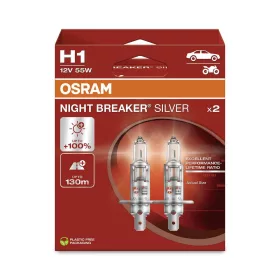   Osram Night Breaker Silver H1 12V 55W +100% autó izzó (2db) - 64150NBS-2HB