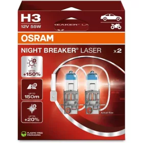   Osram Night Breaker Laser H3 12V 55W +150% halogén autó izzó DUO (2db-os) - 64151NL-2HB