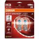 Osram Night Breaker Laser H3 12V 55W +150% halogén autó izzó DUO (2db-os) - 64151NL-2HB