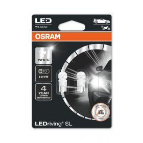   Osram LEDriving SL W5W 12V 1W  6000K LED, duó csomag - 2825DWP-2BL